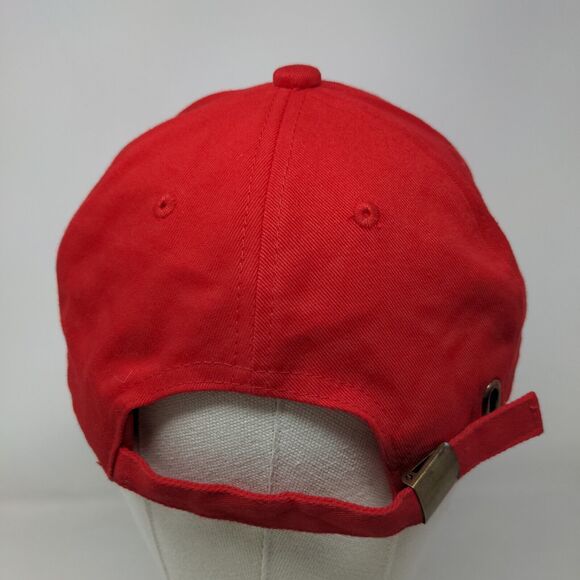 Black Lives Matter Slideback Hat Red One Size Embroidered Adjustable - Picture 5 of 7